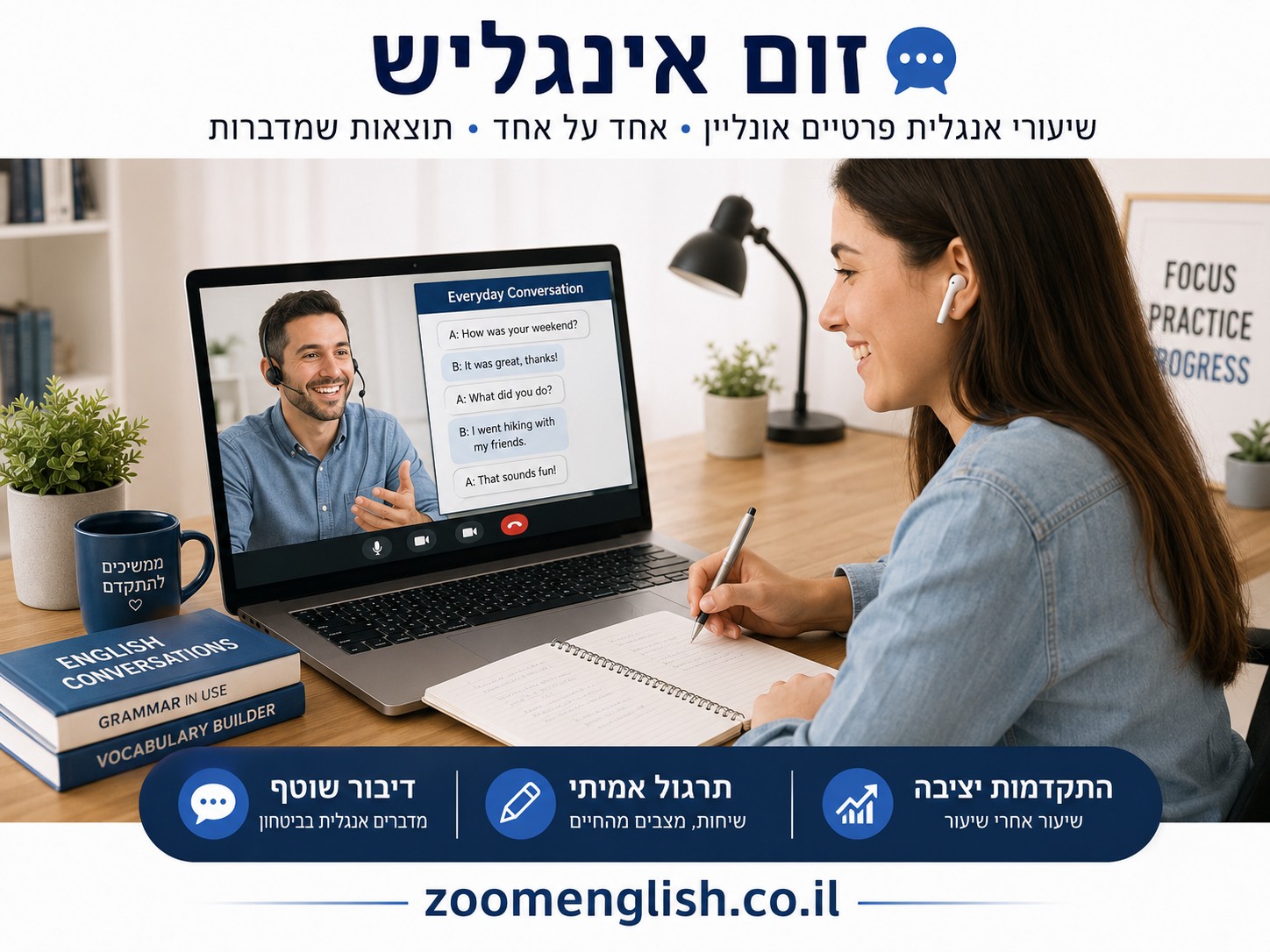 איך ללמוד אנגלית שוטפת? מדריך מעשי לדיבור, הבנה ובניית ביטחון